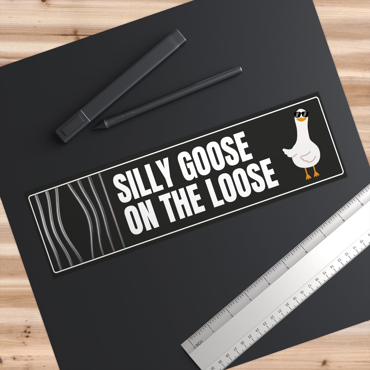 Silly Goose Bumper Sticker