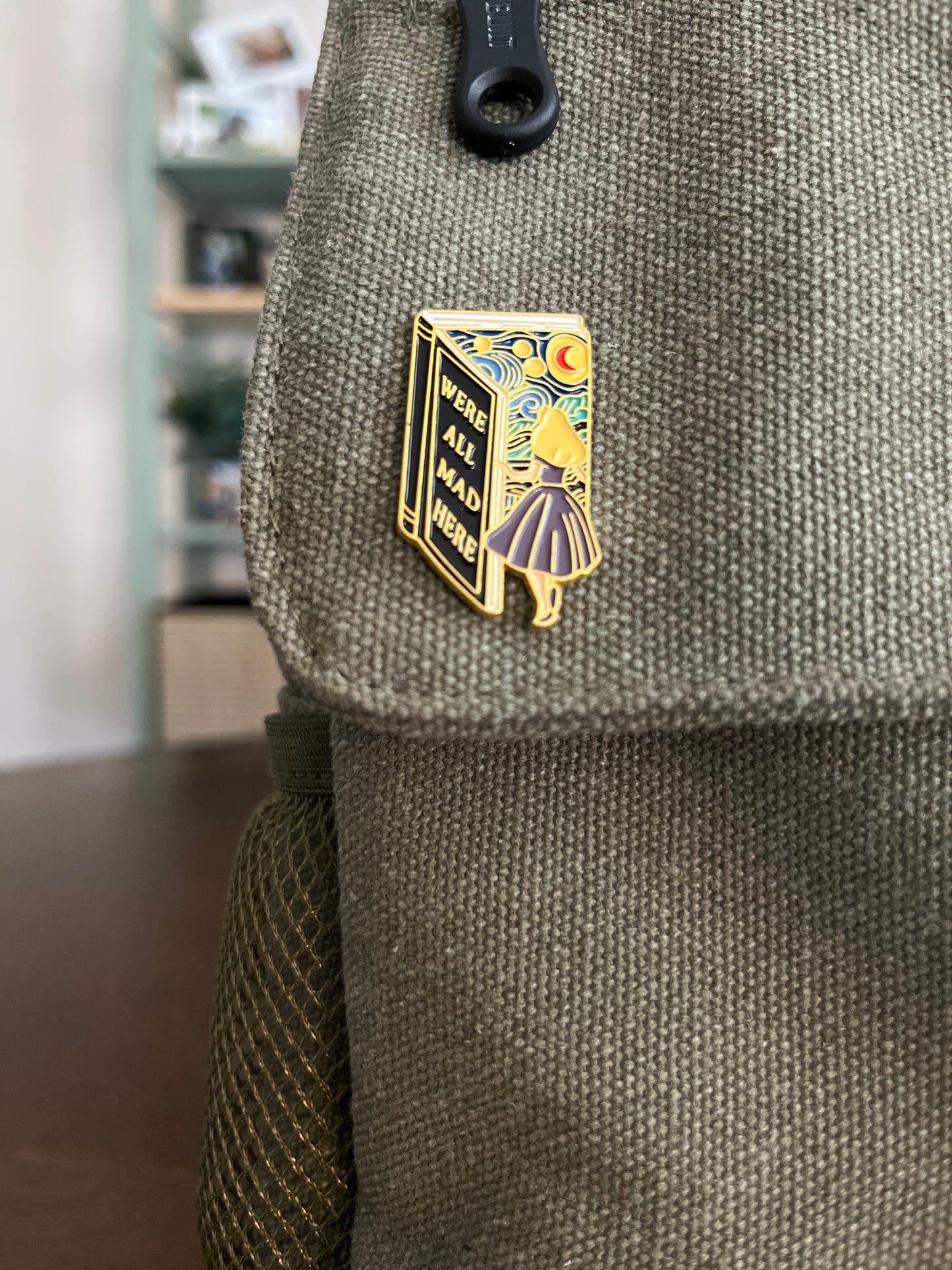 All Mad Here Pin