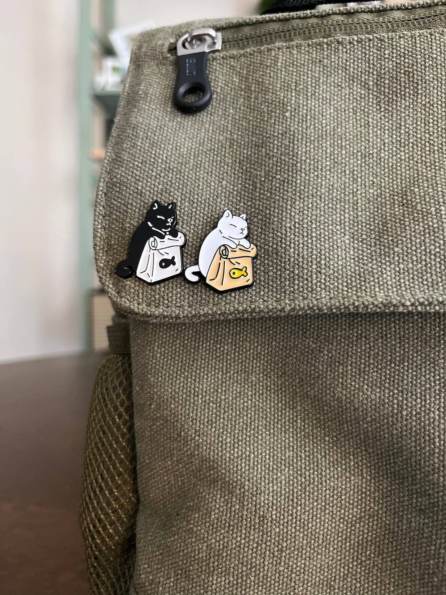 Takeout Cats Collection - 2 pins