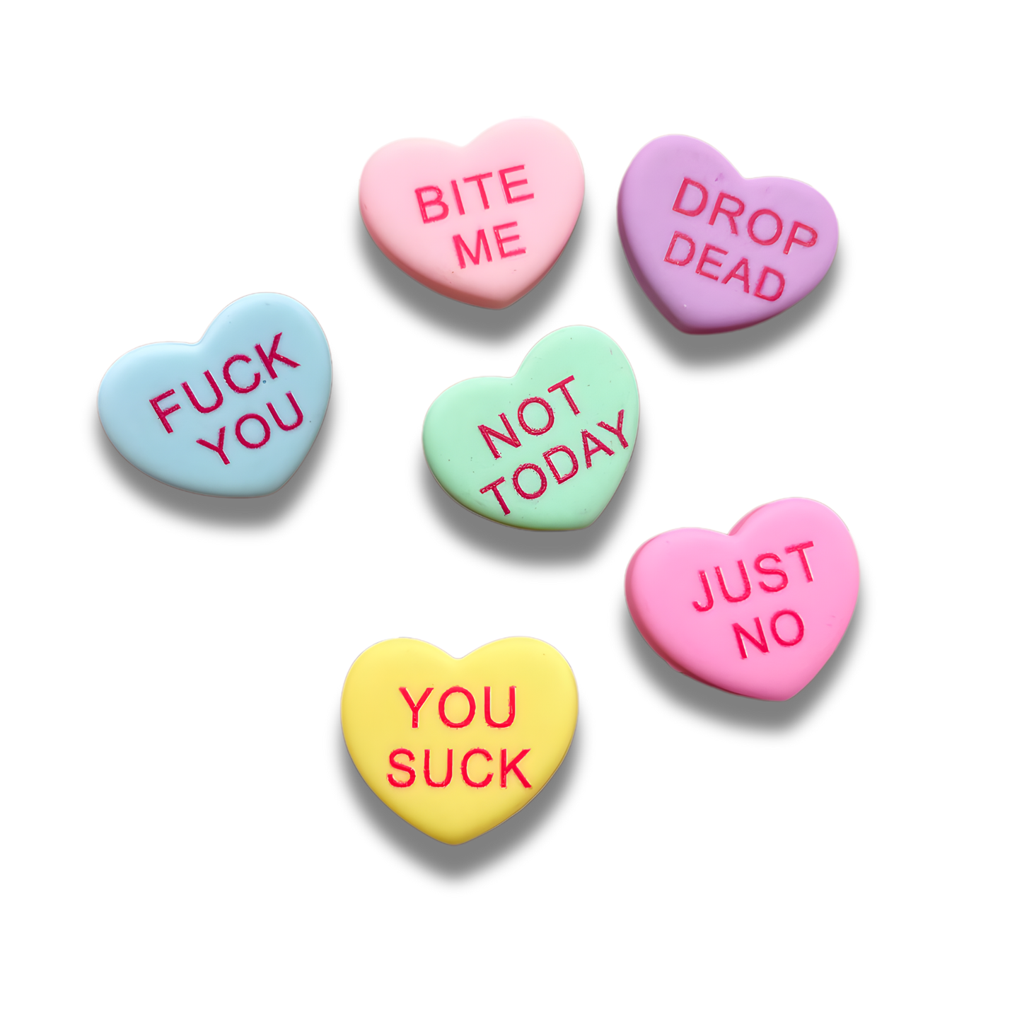 Unhinged Sweethearts Candy Pins