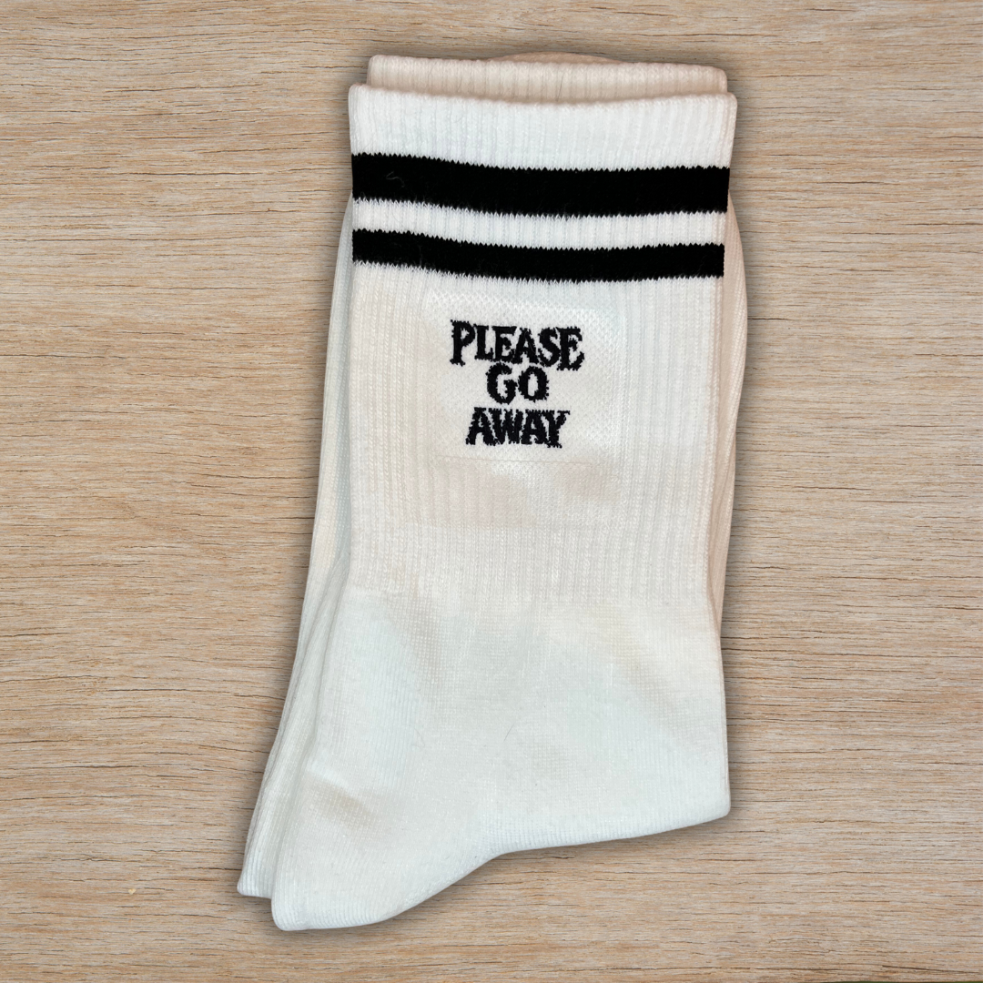 Please Go Away - Socks