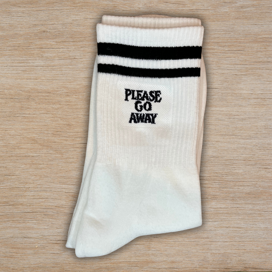 Please Go Away - Socks