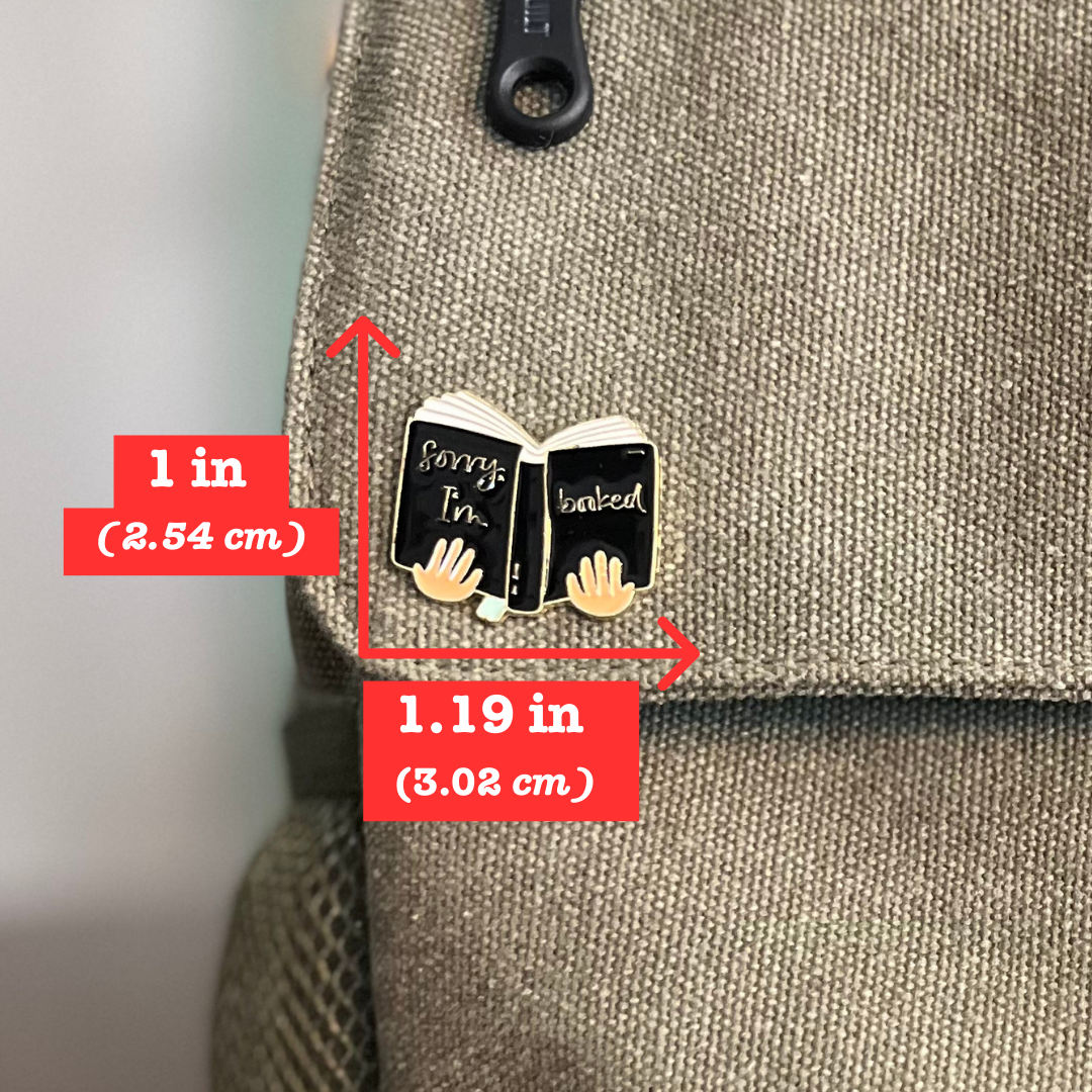 Book Lovers Collection - I'm Booked Pin