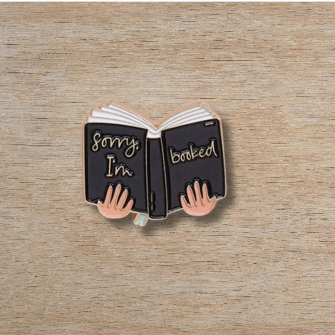 Book Lovers Collection - I'm Booked Pin