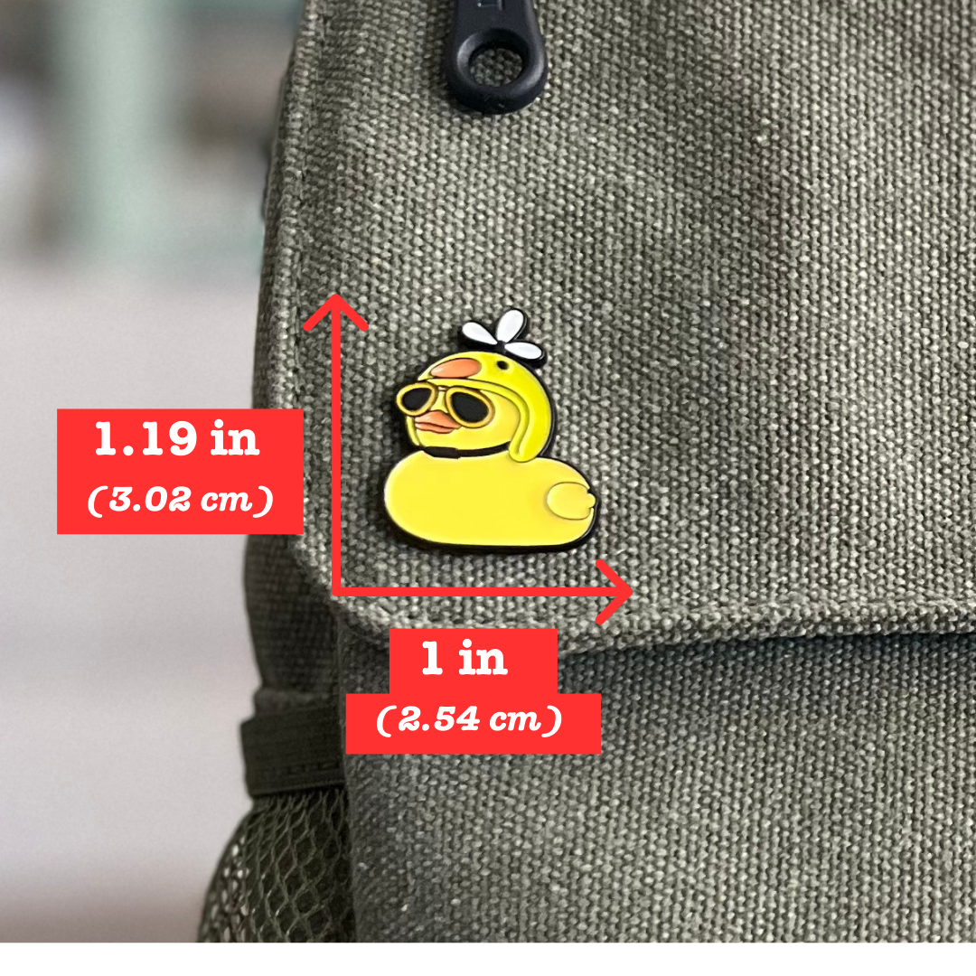 Cowboy Duckies Collection - Helmet Duckie Pin