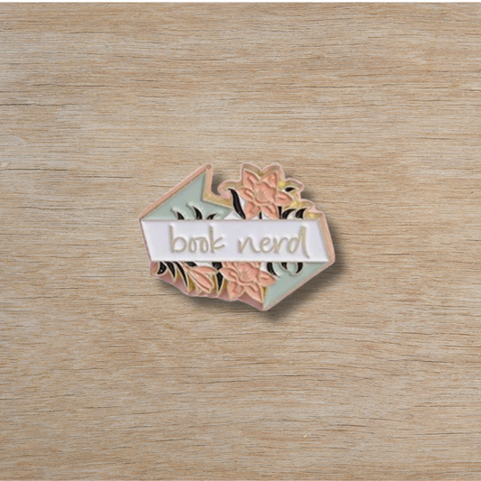 Book Lovers Collection - Book Nerd Pin