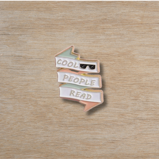 Book Lovers Collection - Cool People Read Pin