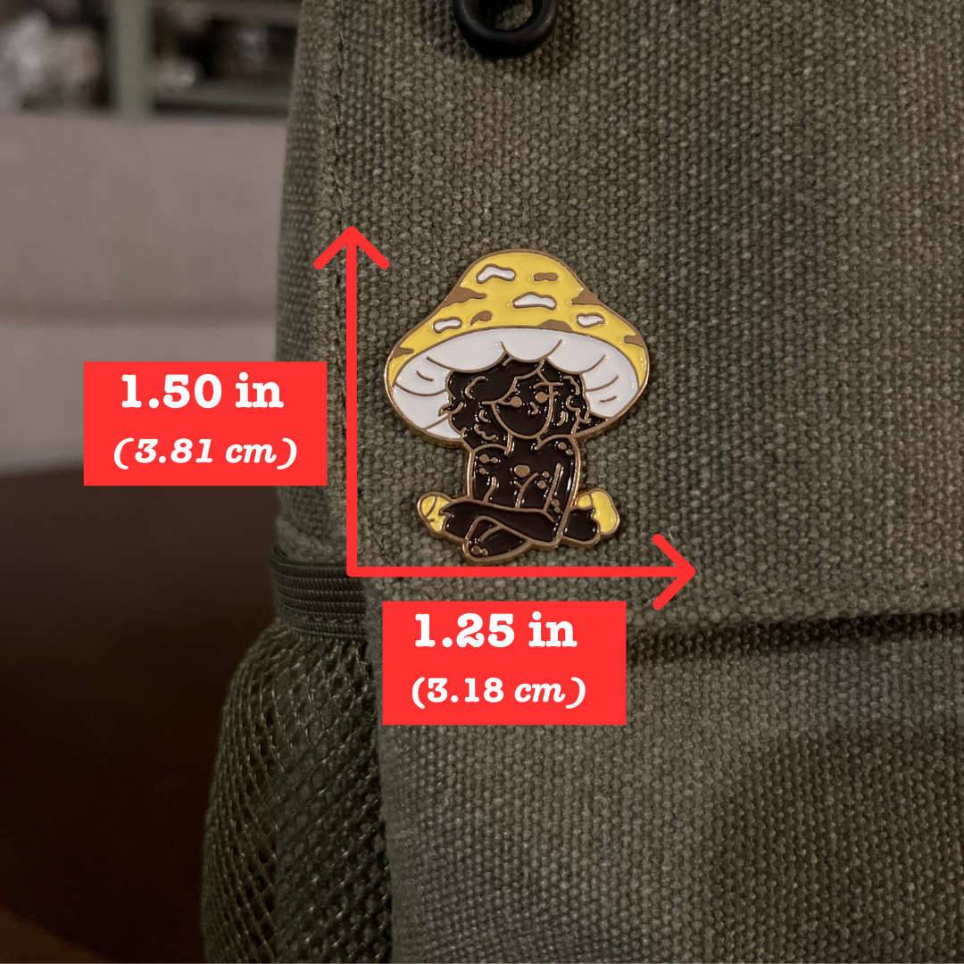 Mushroom Top Girls Collection - 4 Pins