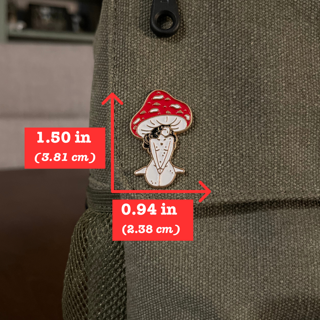 Mushroom Top Girls Collection - 4 Pins