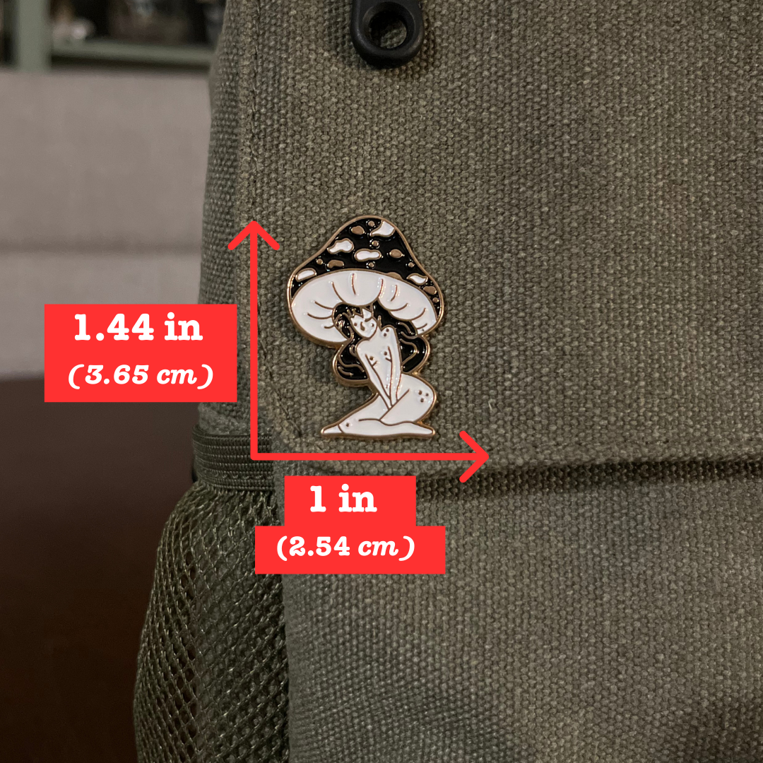 Mushroom Top Girls Collection - 4 Pins