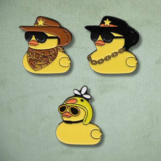 Cowboy Duckies Collection - 3 Pins