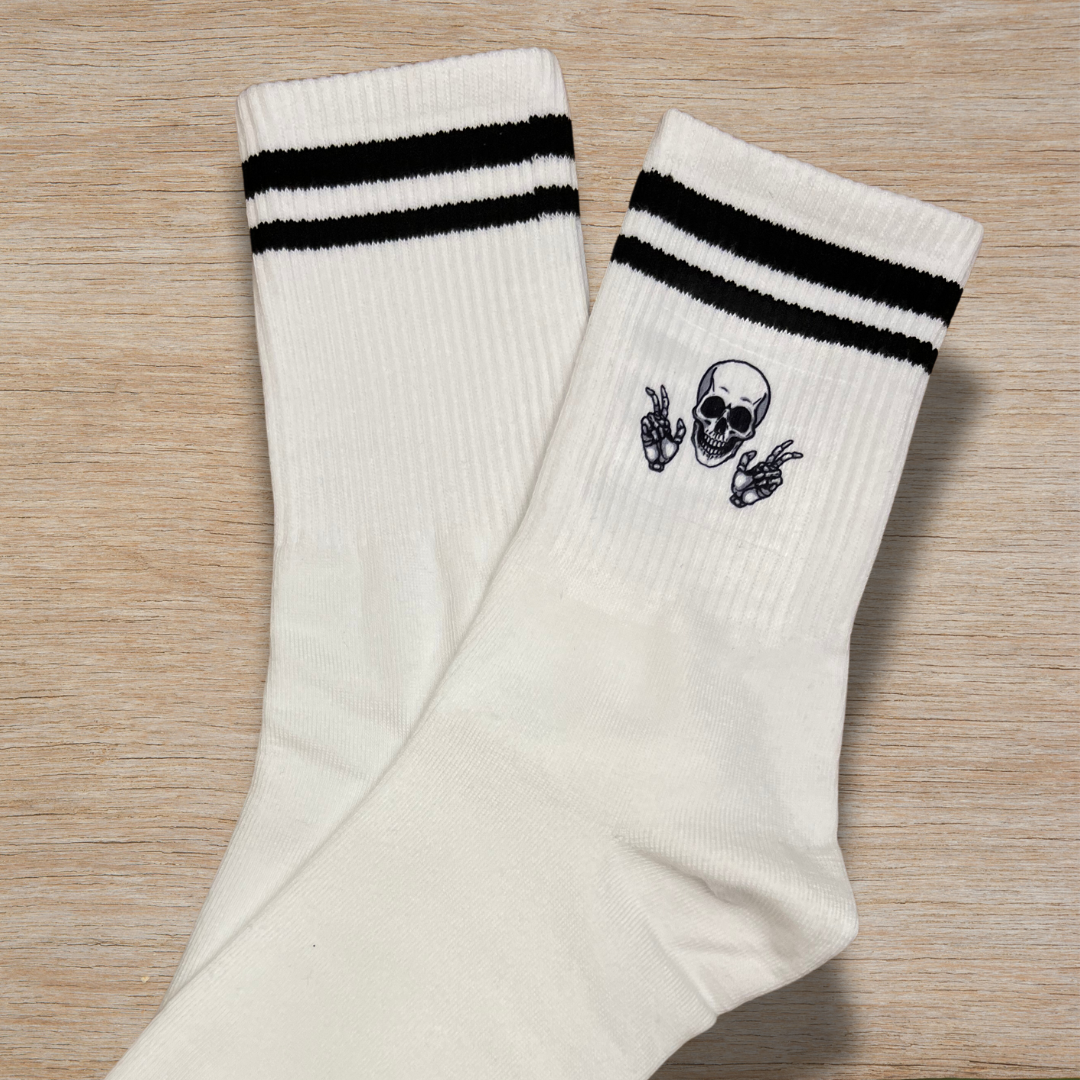 Peace Out - Crew Socks
