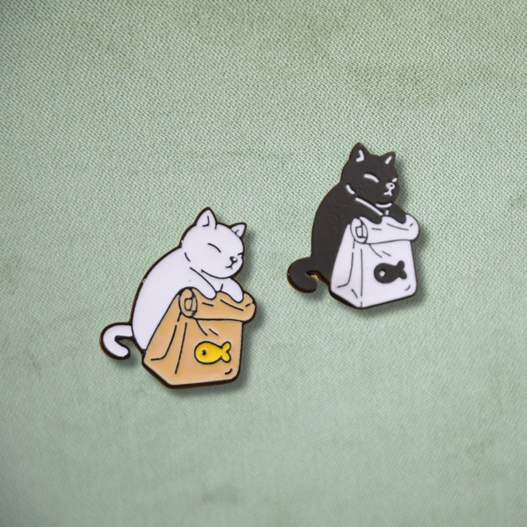 Takeout Cats Collection - 2 pins