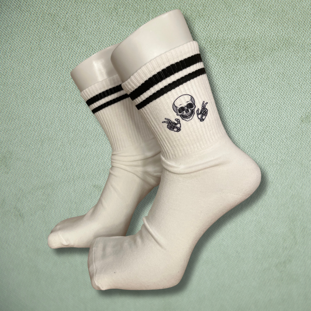 Peace Out - Crew Socks