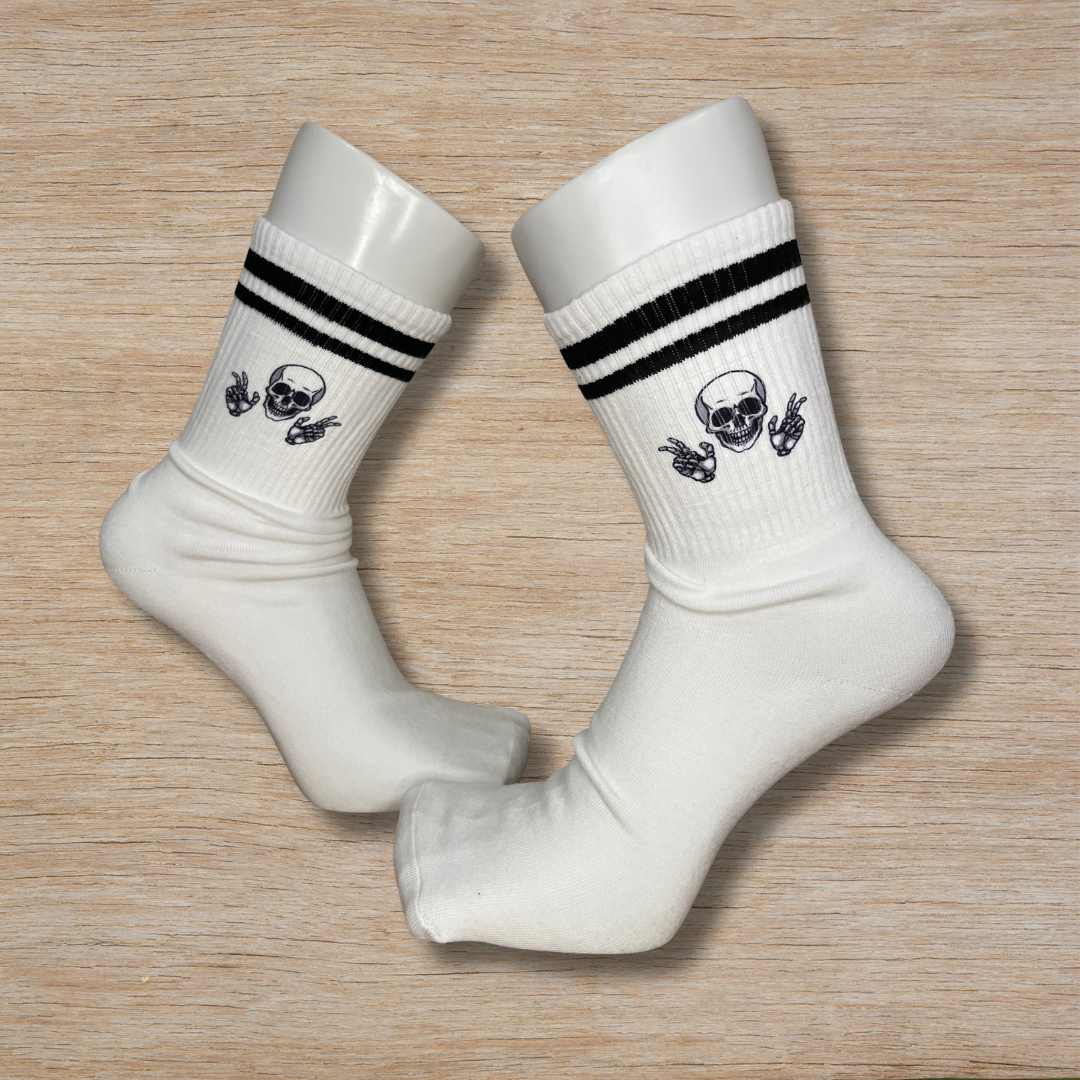 Peace Out - Crew Socks
