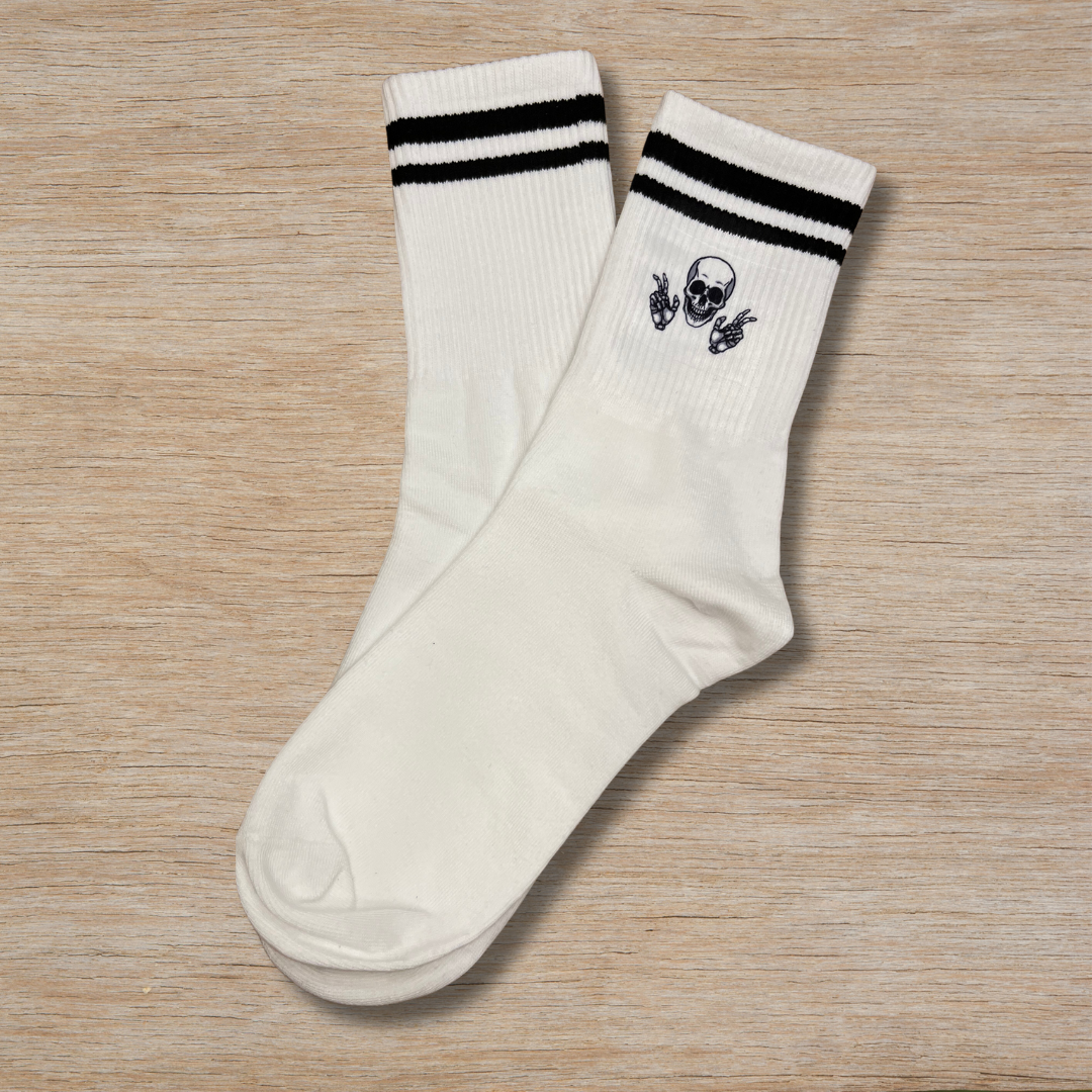 Peace Out - Crew Socks