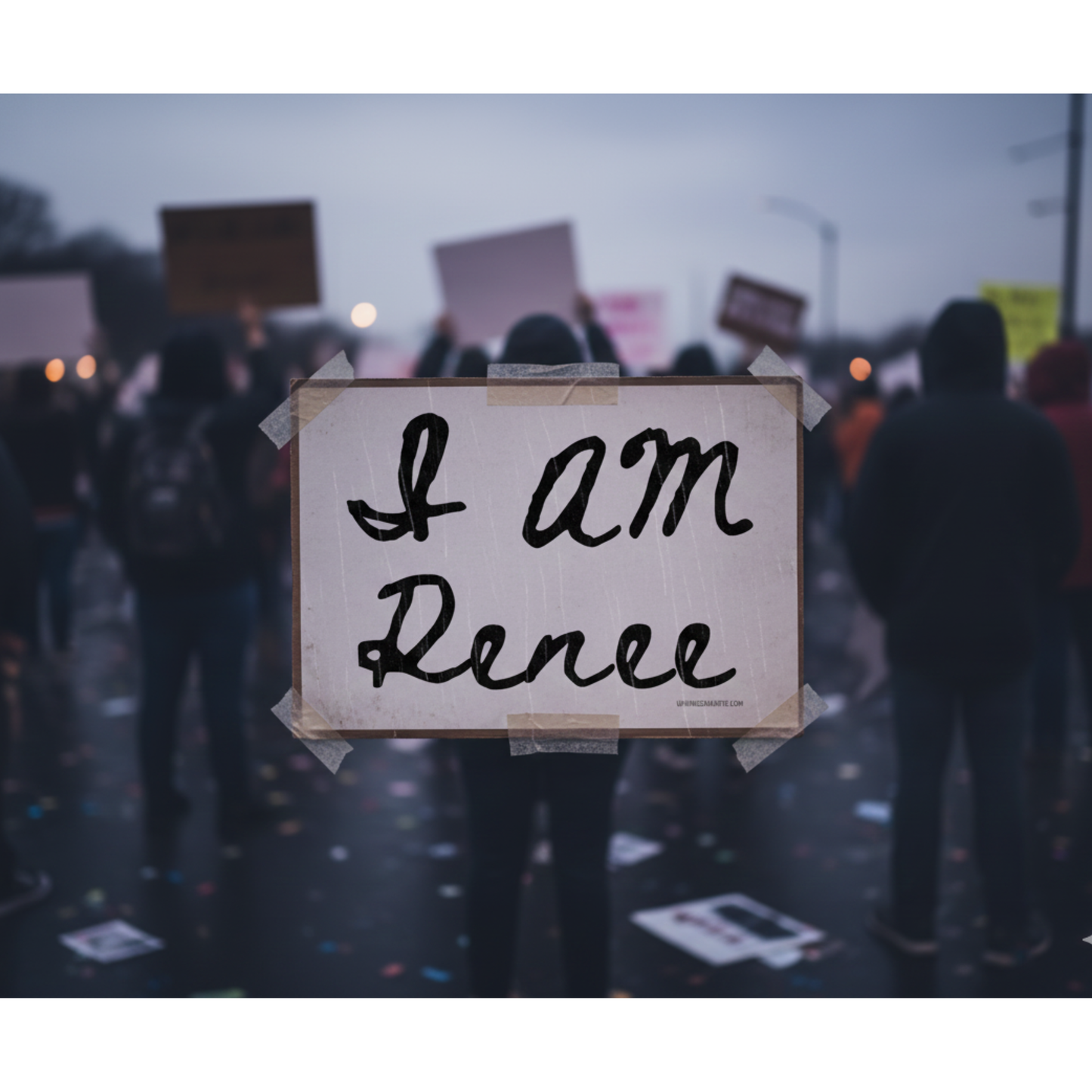 I AM RENEE - Yard Sign