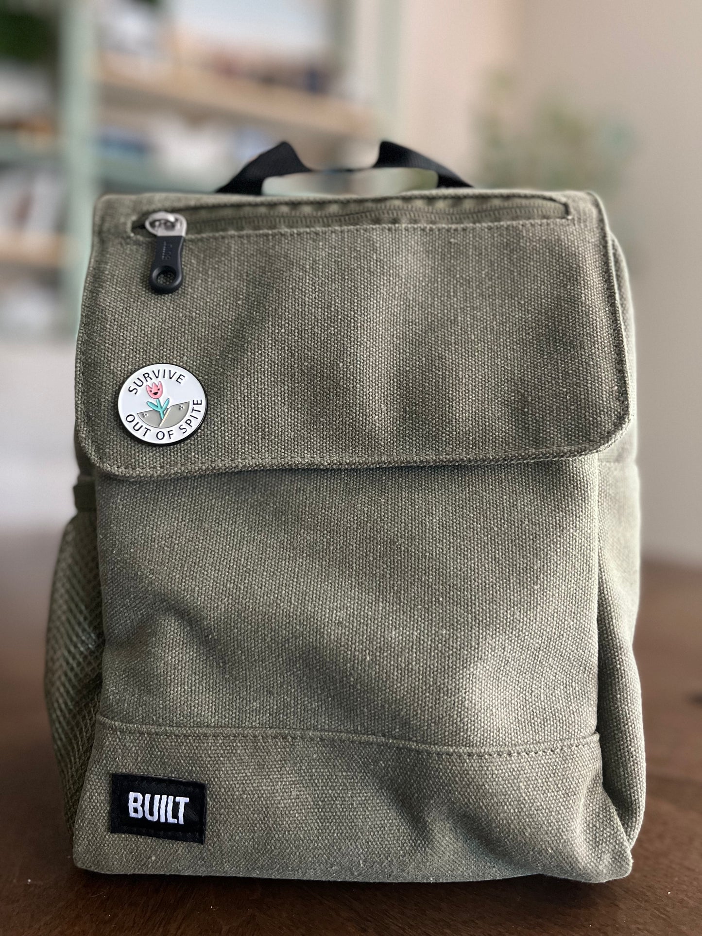 Survive Out Of Spite Pin