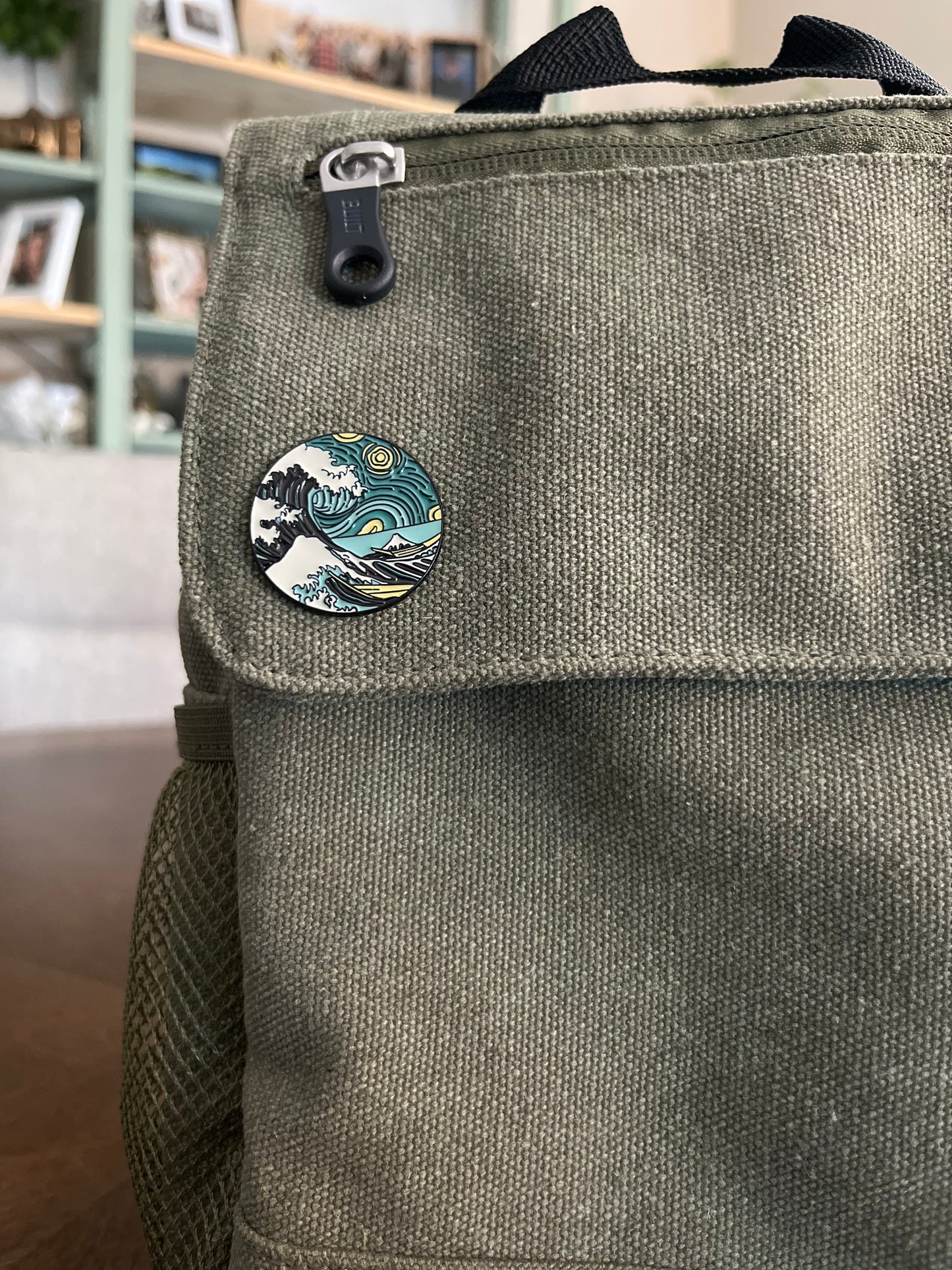 Sea Wave Pin
