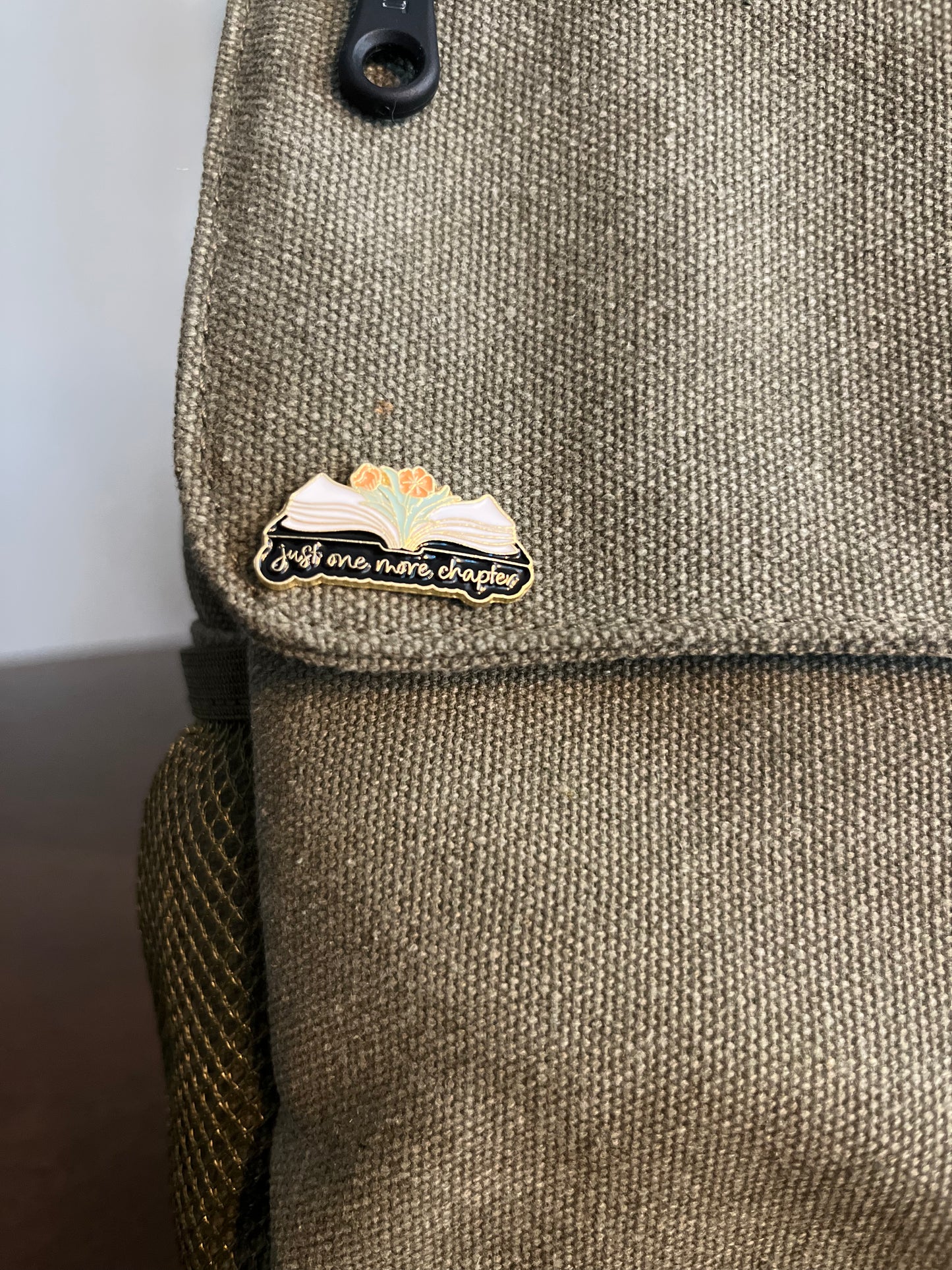 Book Lovers Collection - Just One More Chapter Pin