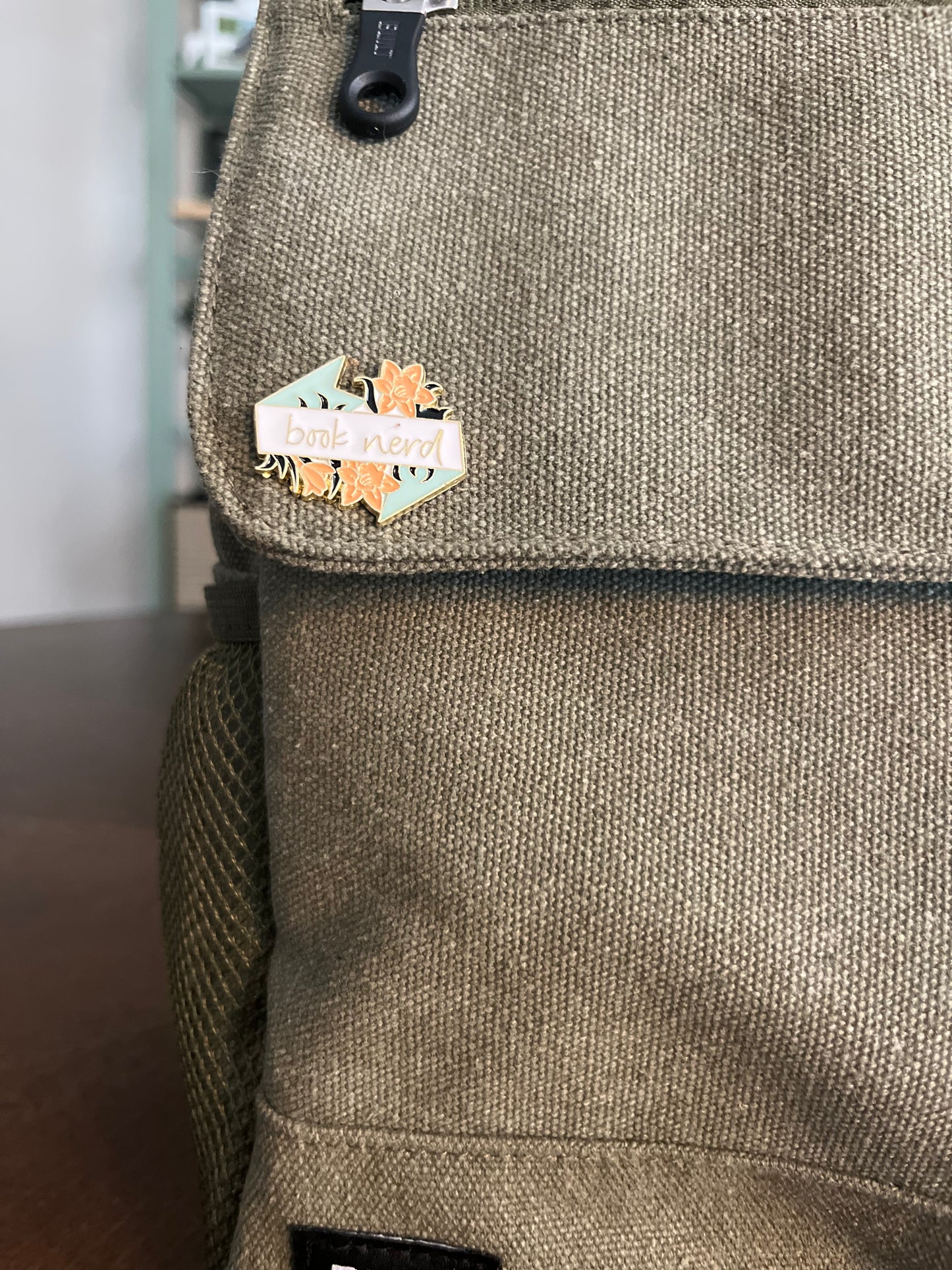 Book Lovers Collection - Book Nerd Pin