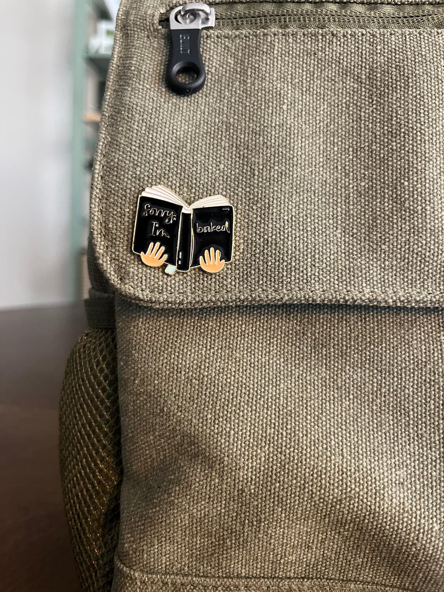 Book Lovers Collection - I'm Booked Pin