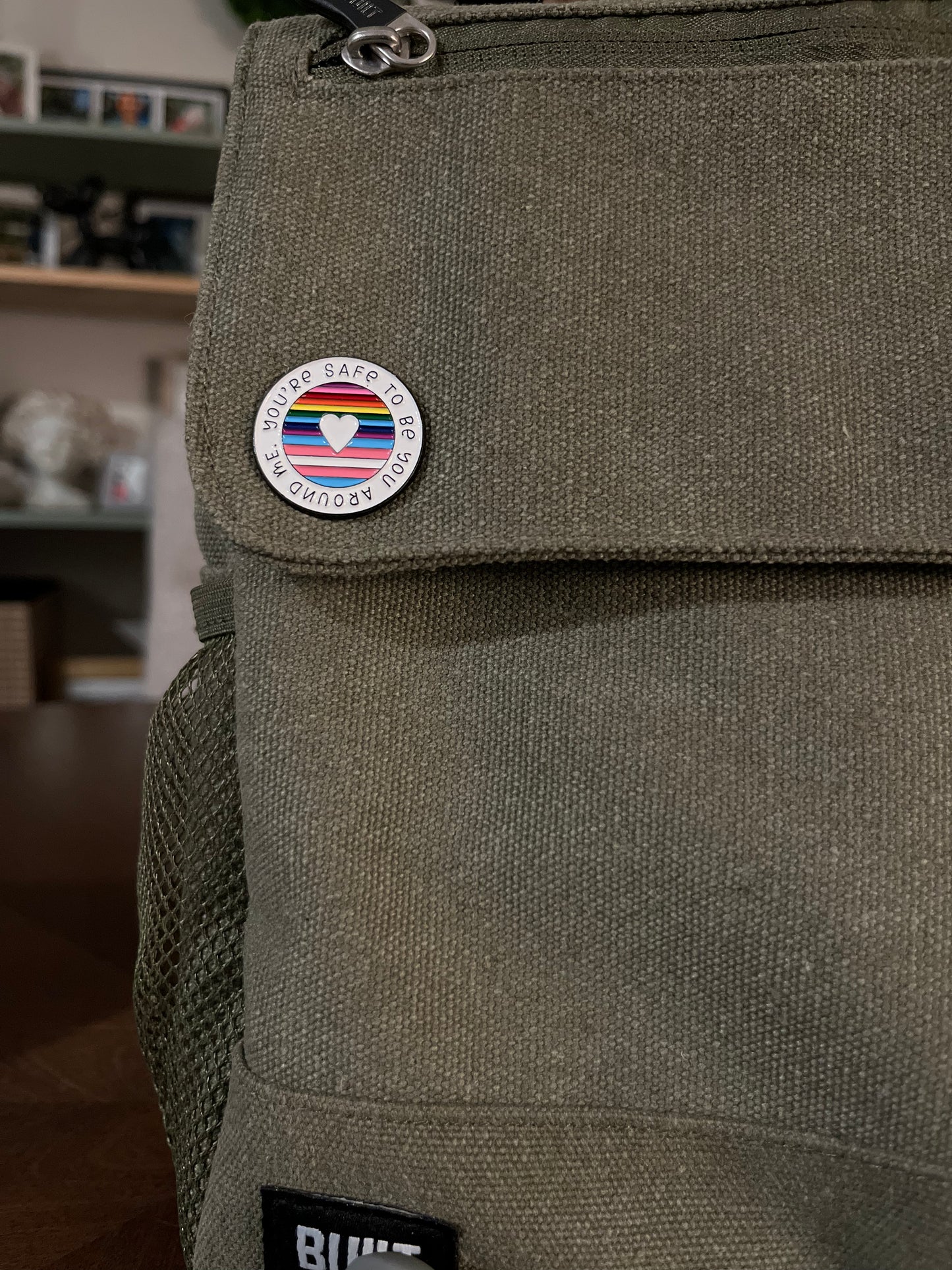You're Safe - An Ally Pin
