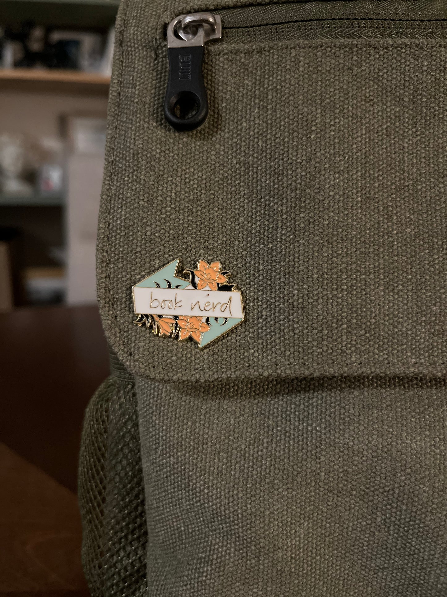 Book Lovers Collection - Book Nerd Pin