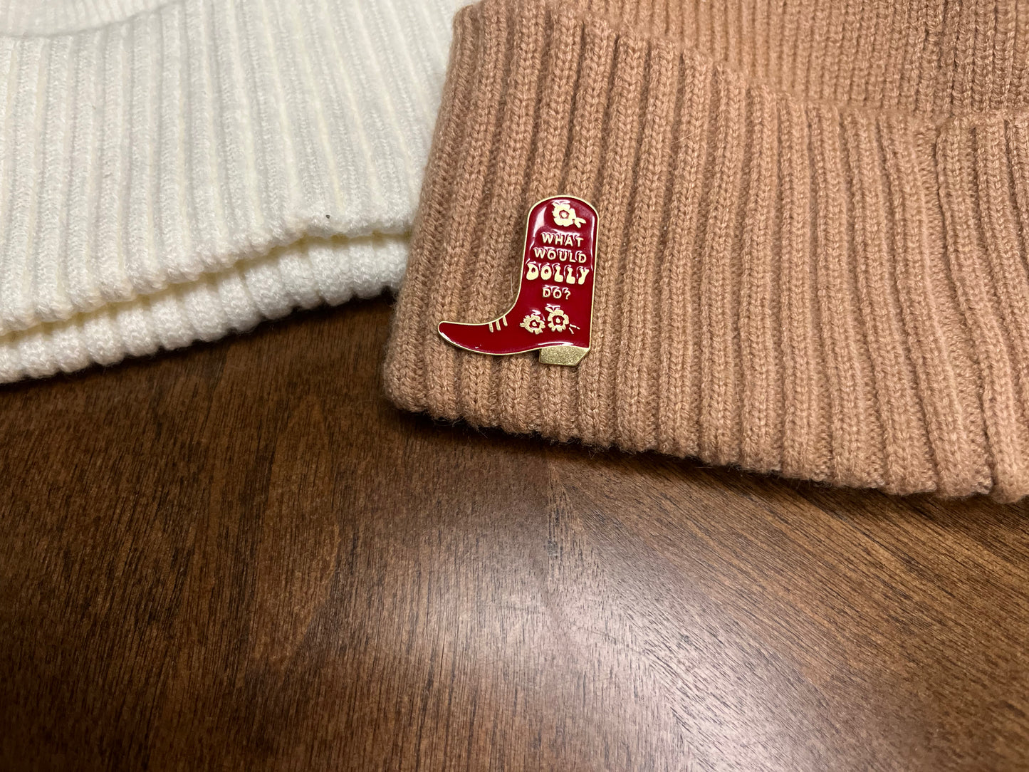 What Would Dolly Do Pin