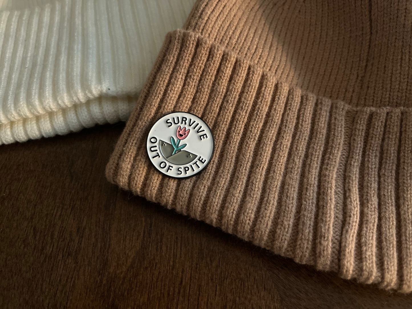 Survive Out Of Spite Pin