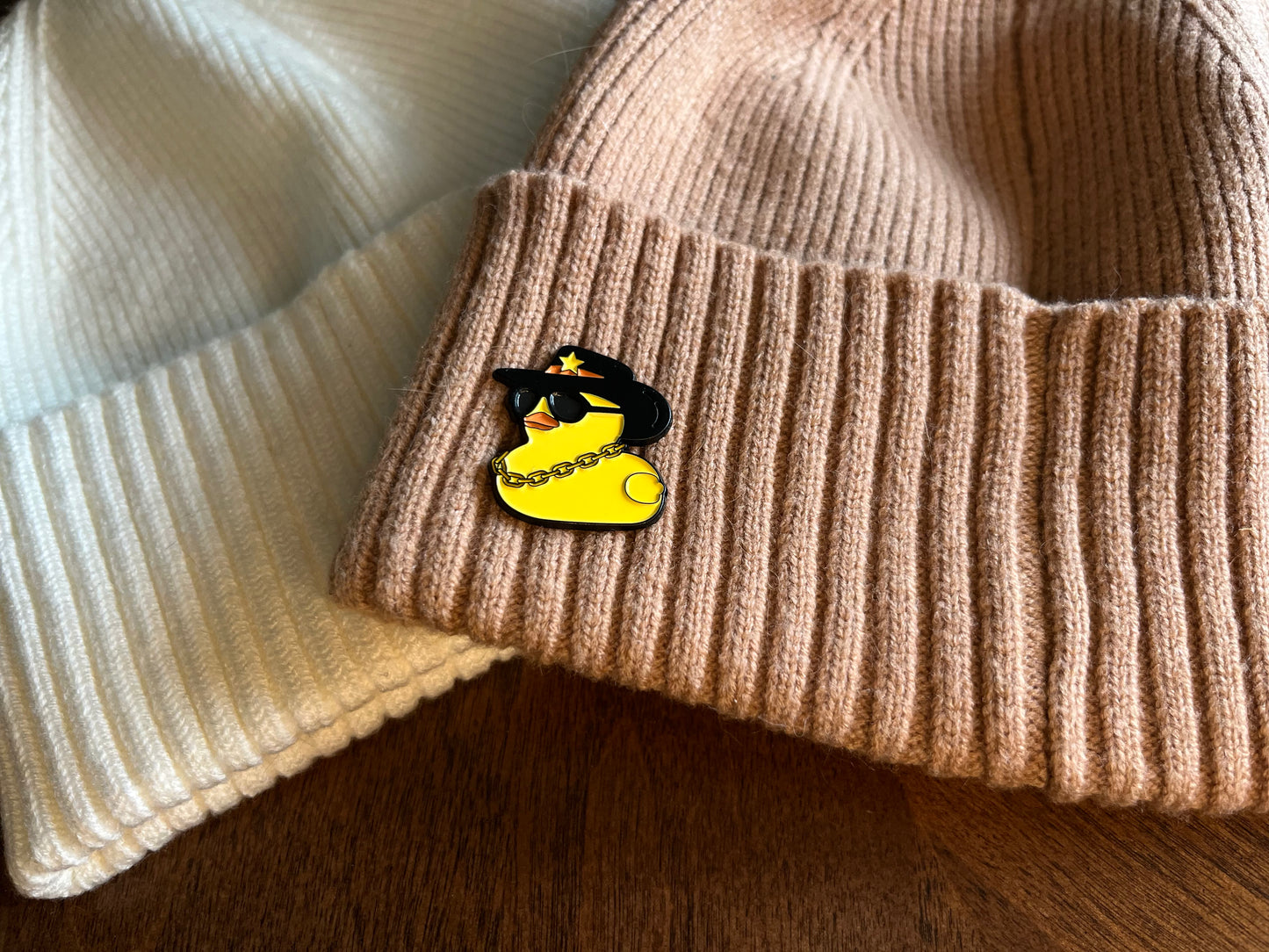 Black Cowboy Hat Duckie Pin